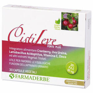 Farmaderbe - Cistileve forte plus 30 capsule