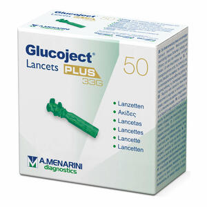 Glucoject - Lancette pungidito glucojet plus gauge 33 50 pezzi