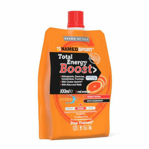 Total energy boost - Red orange