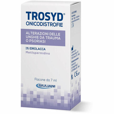 Idrolacca trosyd trattamento onicodistrofie 7 ml