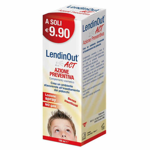 Lendinout act azione preventiva spray 100 ml