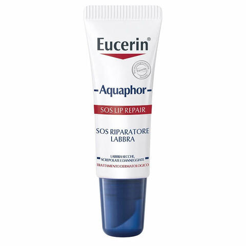 Eucerin aquaphor sos riparatore labbra 10 ml