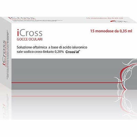 Soluzione oftalmica icross 15 monodosi da 0,35 ml