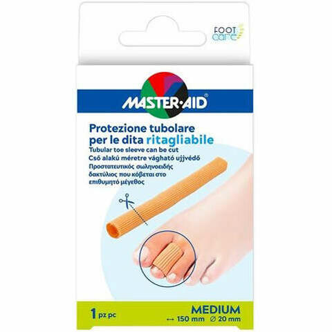 Protezione tubolare master-aid footcare ritagliabile 15 cm 20 mm medium c7