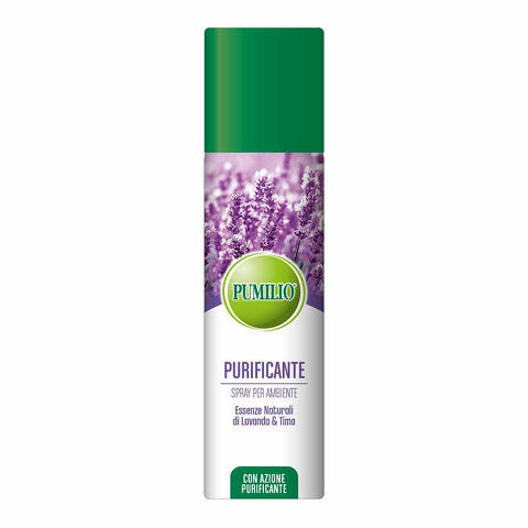 Purificante spray per ambiente essenze naturali di lavanda e timo con azione igienizzante 200 ml