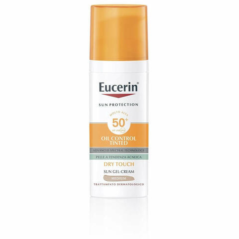 Sun oil control tinted cream spf50+ 50 ml