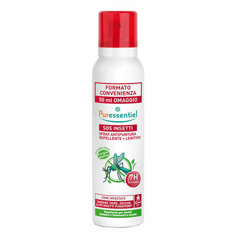 Spray antipuntura sos insetti pmc 200 ml