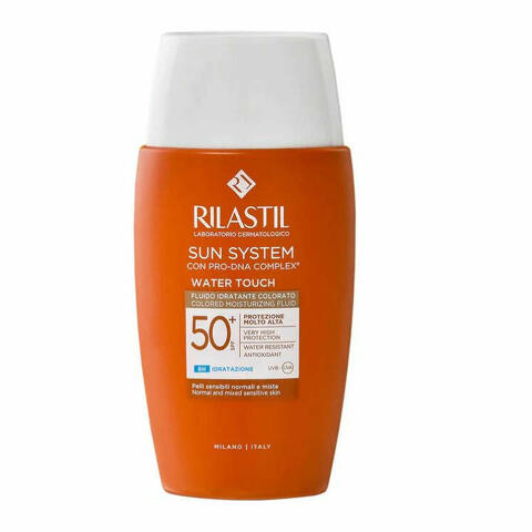 Sun system water touch color fluido spf50+ 50 ml