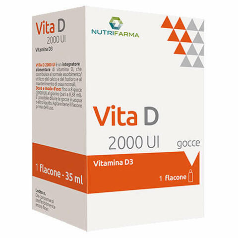 Vita d 2000ui gocce 35 ml