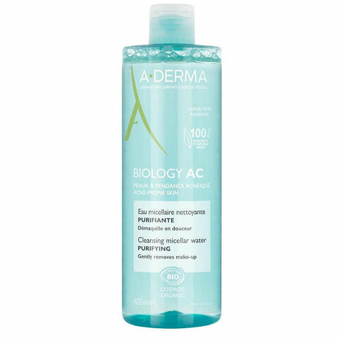 Aderma biology ac acqua micellare detergente purificante 400 ml