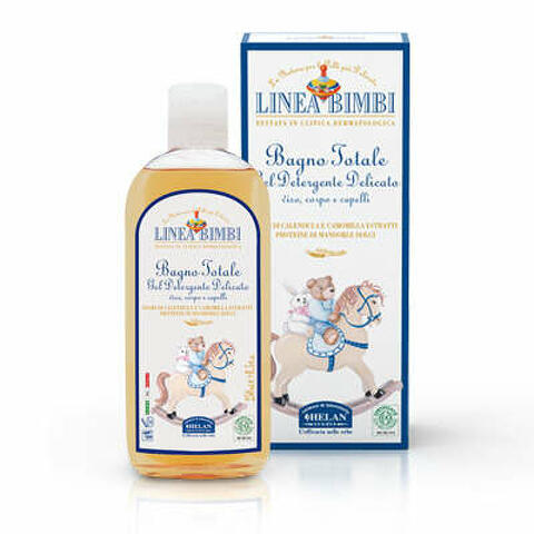 Linea bimbi bagno totale viso, corpo e capelli