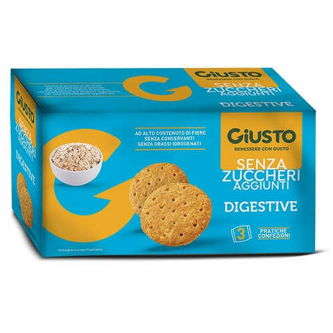 Senza zucchero biscotti digestive 3 pezzi da 75 g