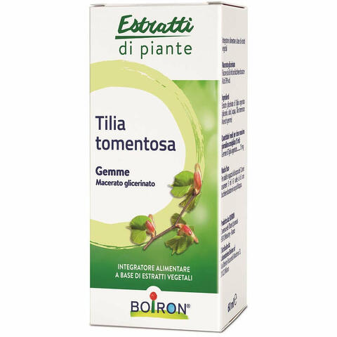 Tilia tomentosa estratti di piante  macerato glicerico 60 ml