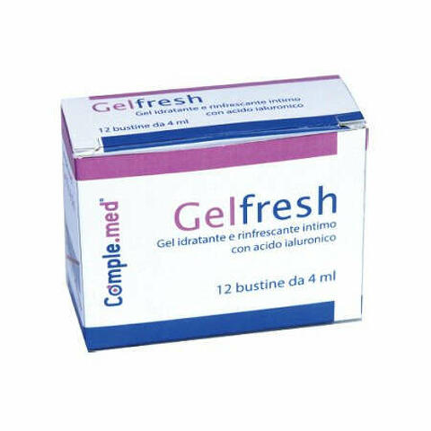 Gelfresh gel intimo 12 bustine da 4 ml