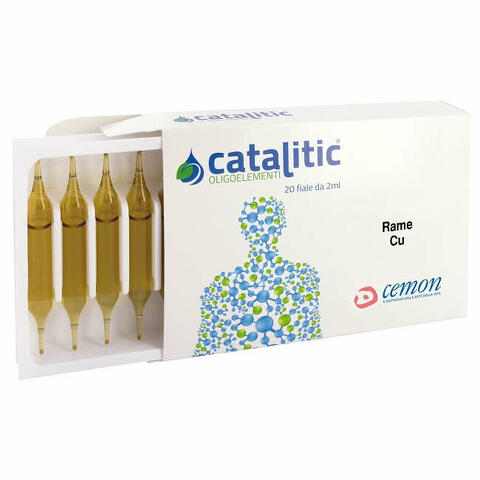 Catalitic oligoelementi rame cu 20 ampolle