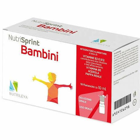 Nutrisprint bambini 10 flaconcini 10 ml