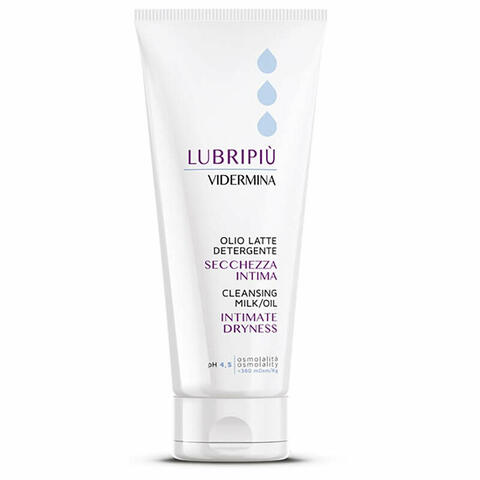 Lubripiu' olio latte detergente secchezza intima 200 ml