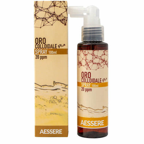 Oro colloidale plus spray 20ppm 100 ml