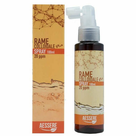 Rame colloidale plus spray 20ppm 100 ml