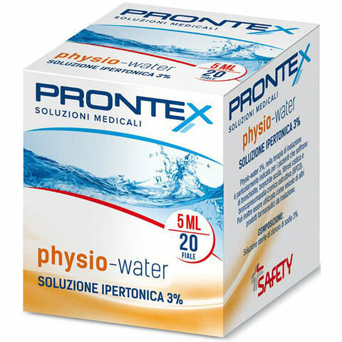 Physio-water ipertonica fiale 5 ml