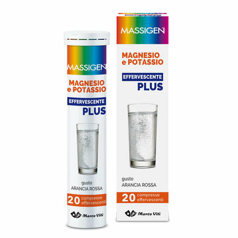 Magnesio potassio plus 20 compresse effervescenti