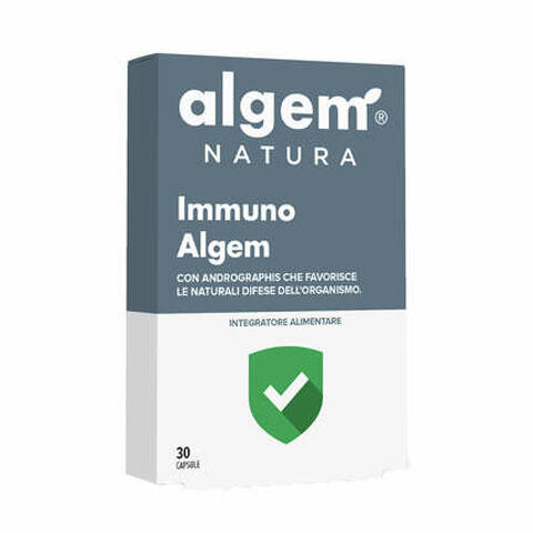 Immuno algem 30 capsule vegetali da 400 mg