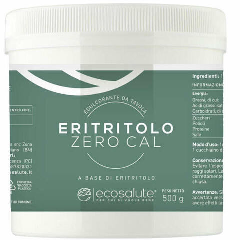 Eritritolo zero cal 500 g