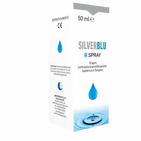 Silver blu r spray nasale 50 ml