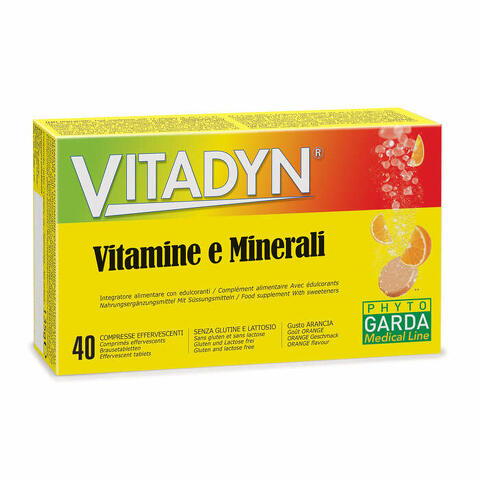 Vitamine/minerali 40 compresse effervescenti in 2 tubi