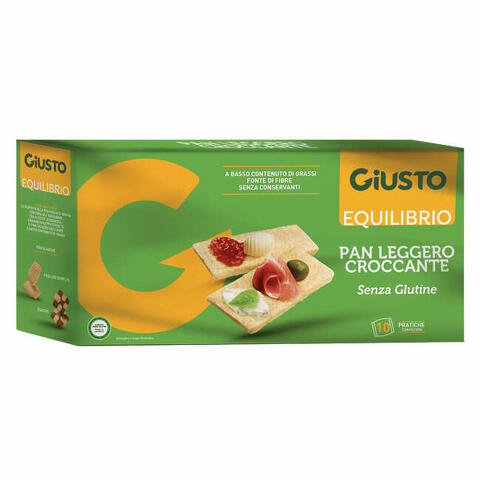 Equilibrio senza glutine pan leggero croccante 250 g