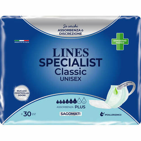 Pannolone sagomato  specialist classic plus 30 pezzi