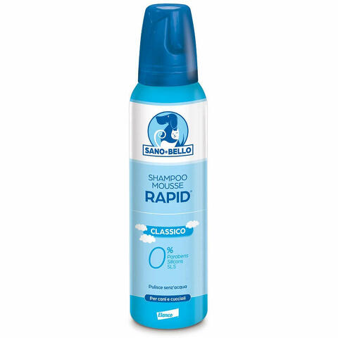 Shampoo schiuma secca rapid classic 300 ml