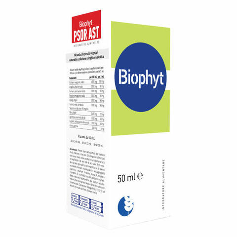 Biophyt psor ast 50 ml soluzione idroalcolica