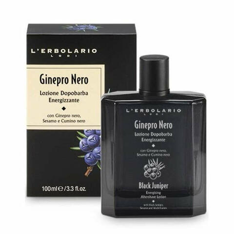 Ginepro nero lozione dopobarba energizzante 100 ml