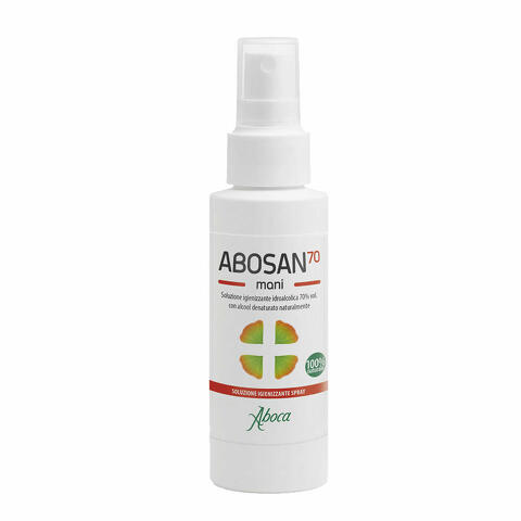 Abosan70 soluzione igienizzante mani 100 ml spray