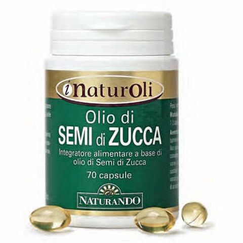 I naturoli olio di semi di zucca 70 capsule