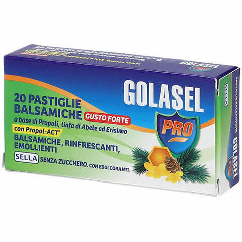 Golasel pro 20 pastiglie balsamiche forti