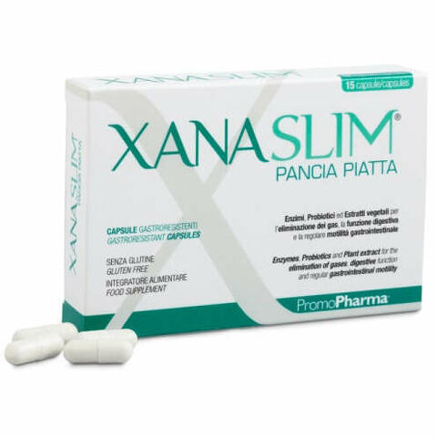 Xanaslim pancia piatta 15 capsule gastroresistenti