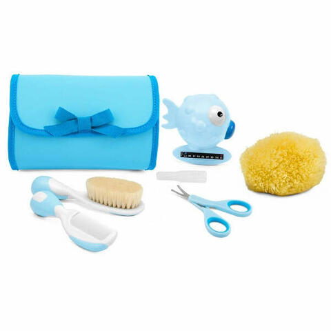 Set igiene azzurro