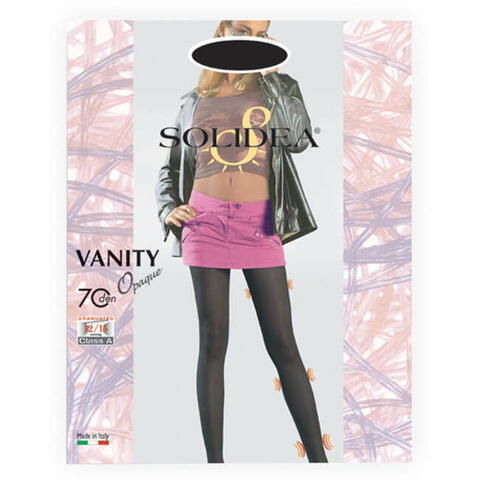 Vanity 70 opaque collant vita bassa nero 4 l