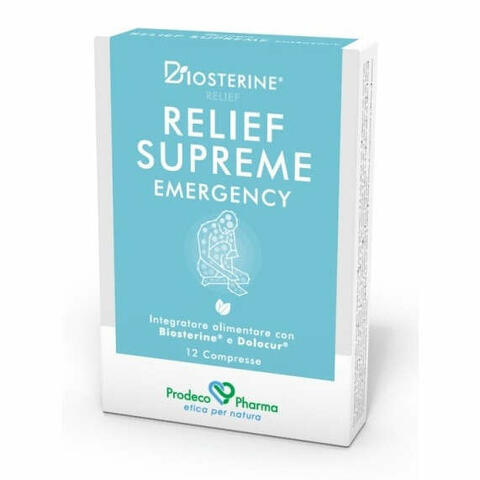 Relief supreme emergency 12 compresse