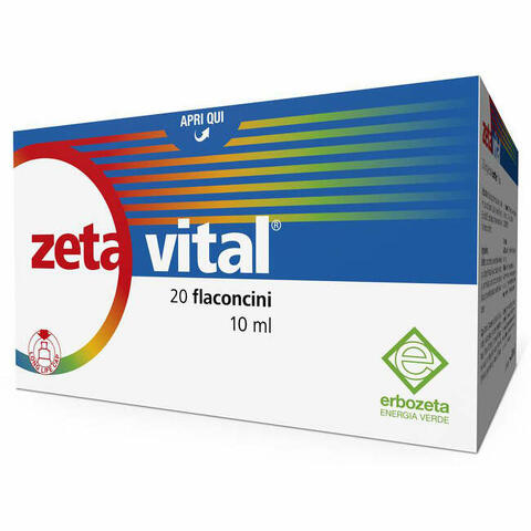 Zeta vital 20 flaconcini 10 ml