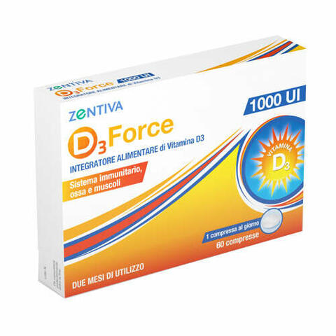 D3 force  1000ui 60 compresse