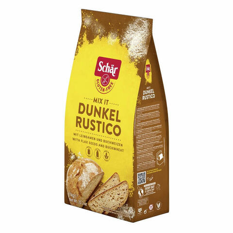 Mix it dunkel rustico senza glutine senza lattosio 1 kg