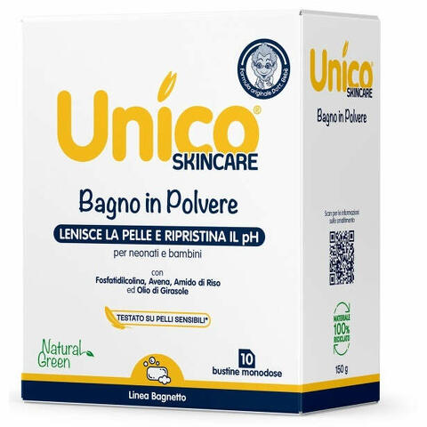 Unico bagno neon bambini 10 bustine 15 g