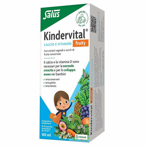 Kindervital fruity 10 flaconcini da 10 ml