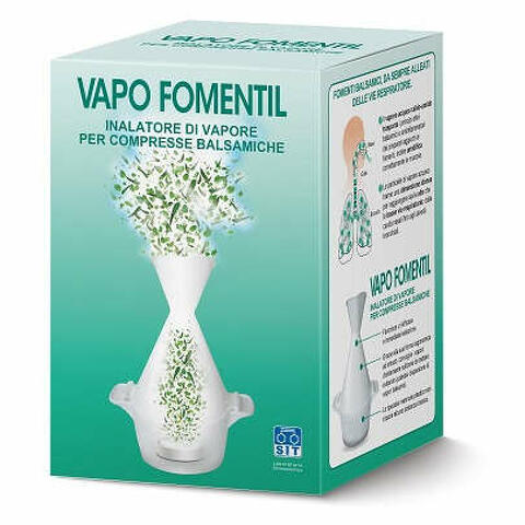 Inalatore di vapore per compresse balsamiche