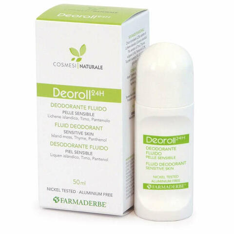 Deoroll deodorante fluido pelle sensibile 50 ml