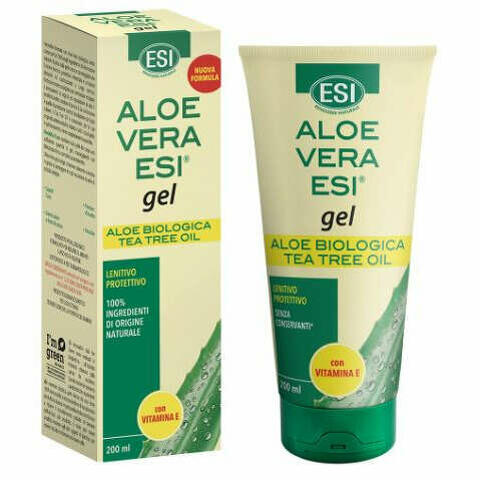 Aloe vera gel vitamina e + tea tree 200 ml