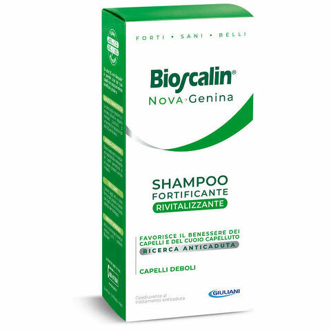 Nova genina shampoo fortificante rivitalizzante 200 ml